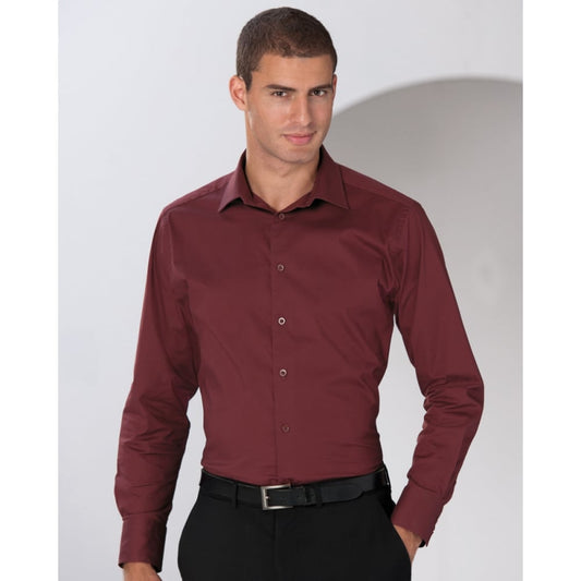 946M Men's Long Sleeve Easy Care Fitted Shirt