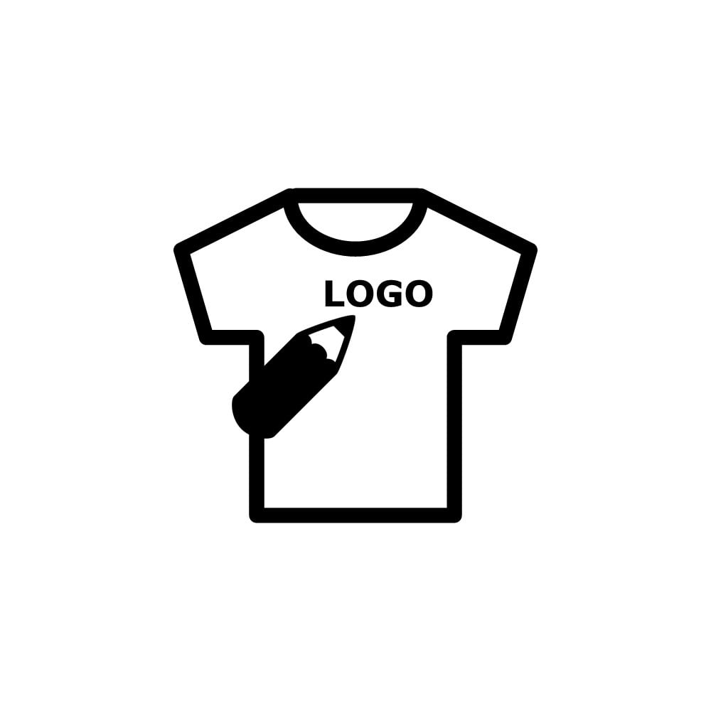 Large Rear Embroidery or Print Logo