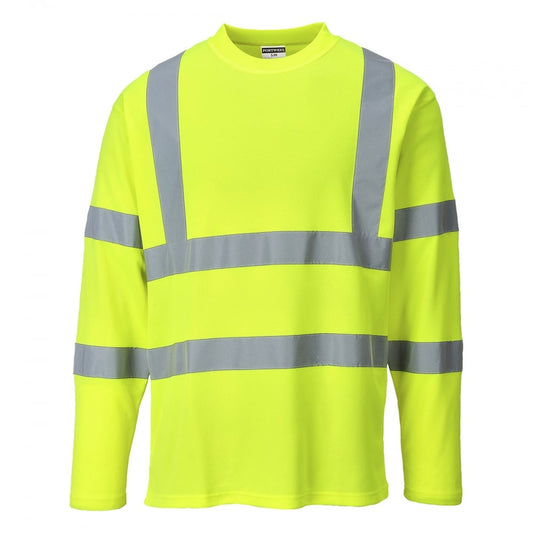 Hi Visibility T-Shirt Long Sleeves