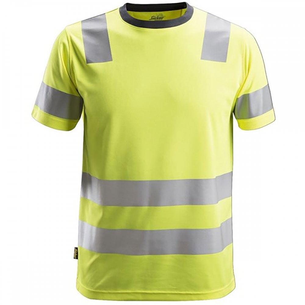 AllroundWork, High-Vis T-Shirt CL 2 High Visibility Yellow L *One Size Only - Outlet Store*