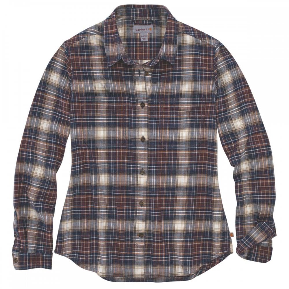 104516 Womens Hamilton Plaid Flannel Shirt