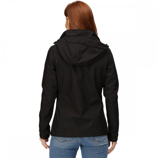 TRA702 Womens Venturer 3-Layer Printable Hooded Softshell Jacket