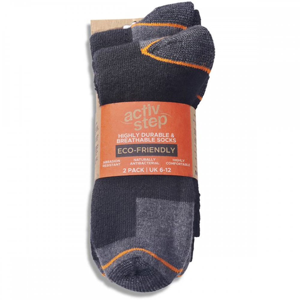 Activ-Step Highly Durable & Breathable Socks (Pack of 2) - Bamboo for summer