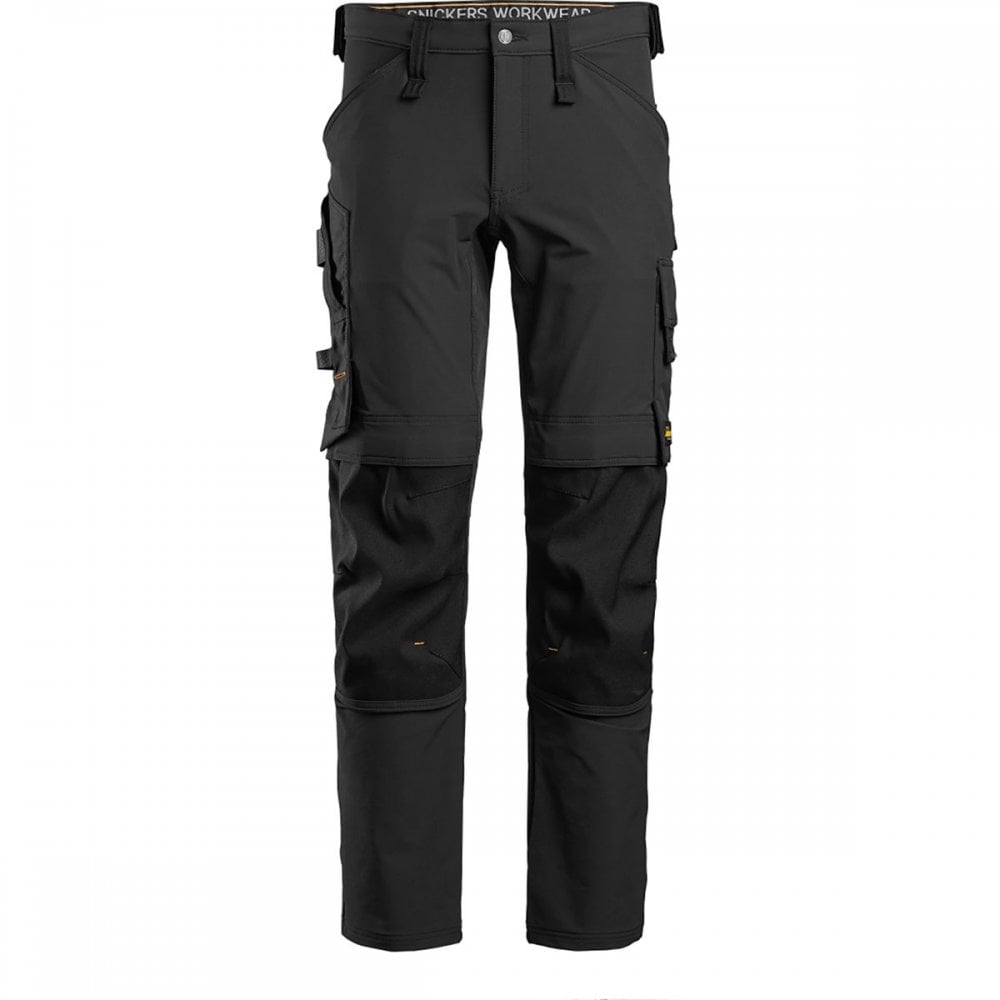 6371 AllroundWork Full Stretch Trousers Black 30" 33" *One Size Only - Outlet Store*