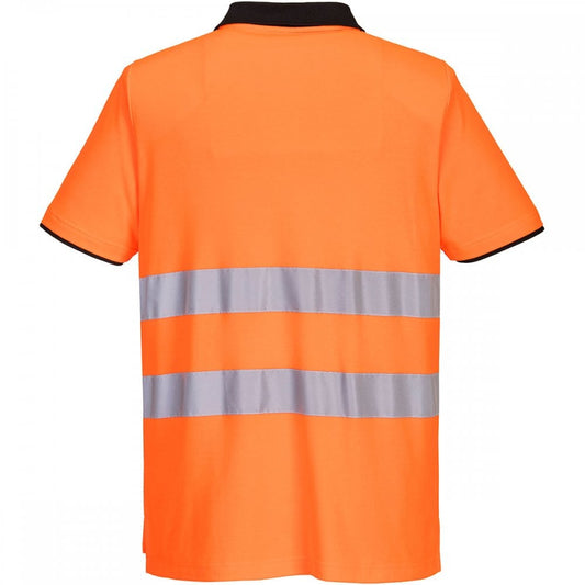 PW212 PW2 Hi-Vis Polo Shirt Short Sleeve