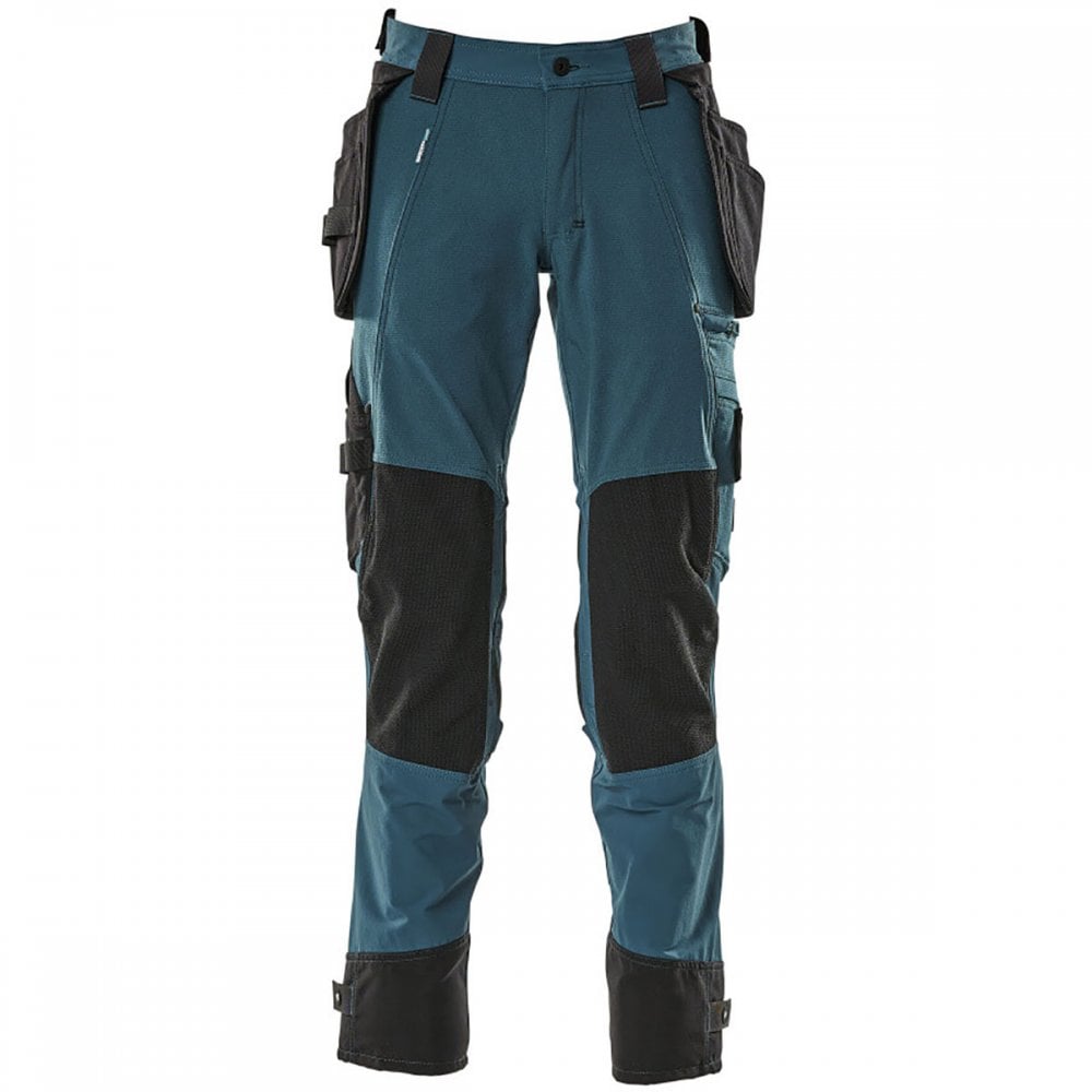 17031 Advanced Removable Holster Pocket Trousers with STRETCH Dark Petroleum 30" 35.5" *One Size Only - Outlet Store*