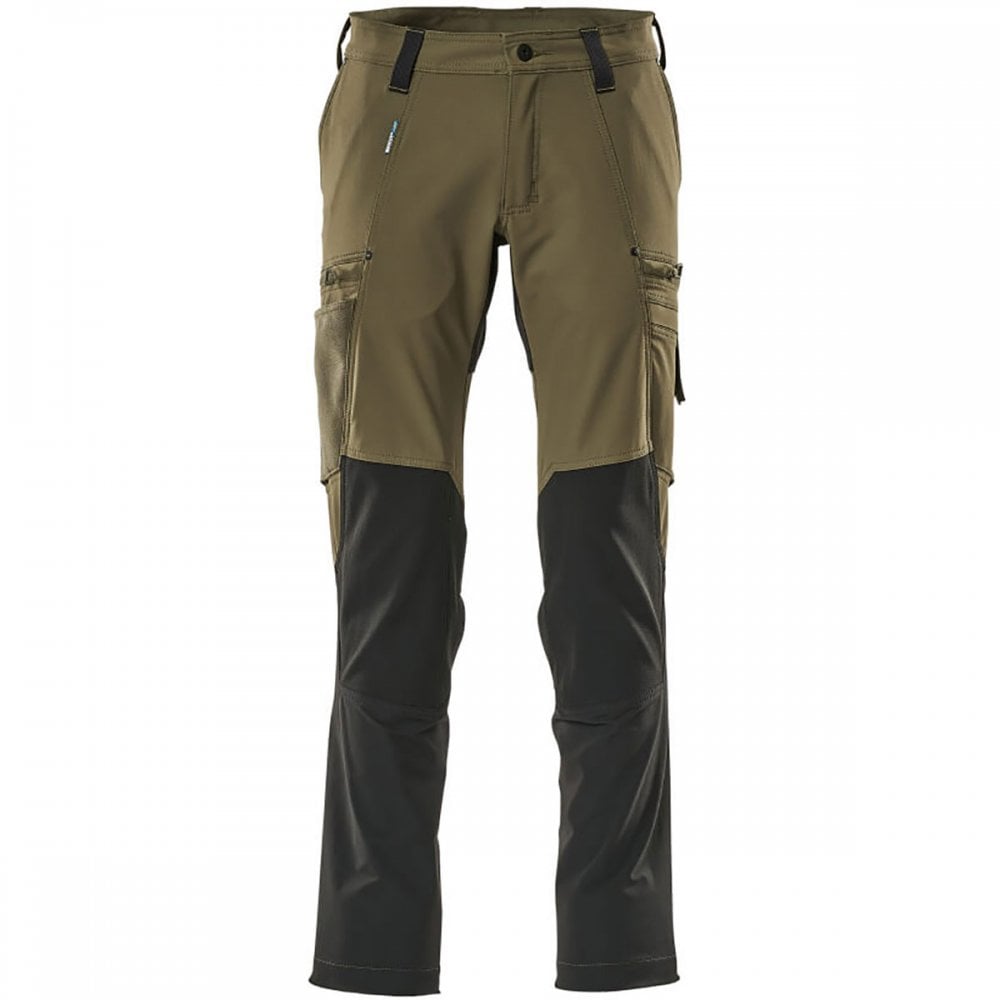 21679 Advanced Functional Trousers Moss Green/Black 30" 35.5" *One Size Only - Outlet Store*