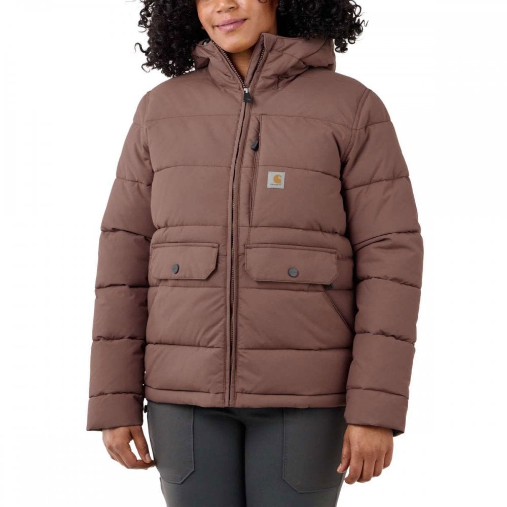 105457 Womens Relaxed Fit Montana Insulated Jacket Nutmeg S *One Size Only - Outlet Store*