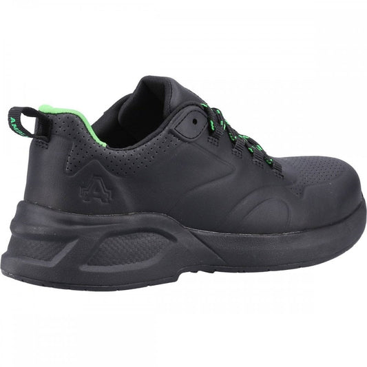 Recycled Leather AS612 Womens S1P SRC Safety Trainers