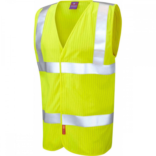 W19 Clifton ISO 20471 Class 2 Limited Flame Spread Waistcoat (EN 14116/EN 1149)