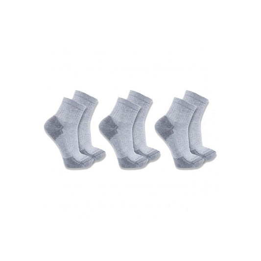 SQ6103M Cotton Blend Quarter Sock 3 Pack