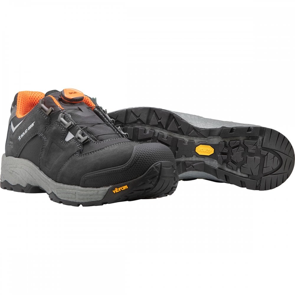 Solid Gear SG80013 Vapor 3 Low S3S Safety Shoe UK10.5 - EU45 - US11.5 Black *One Size Only - Outlet Store*