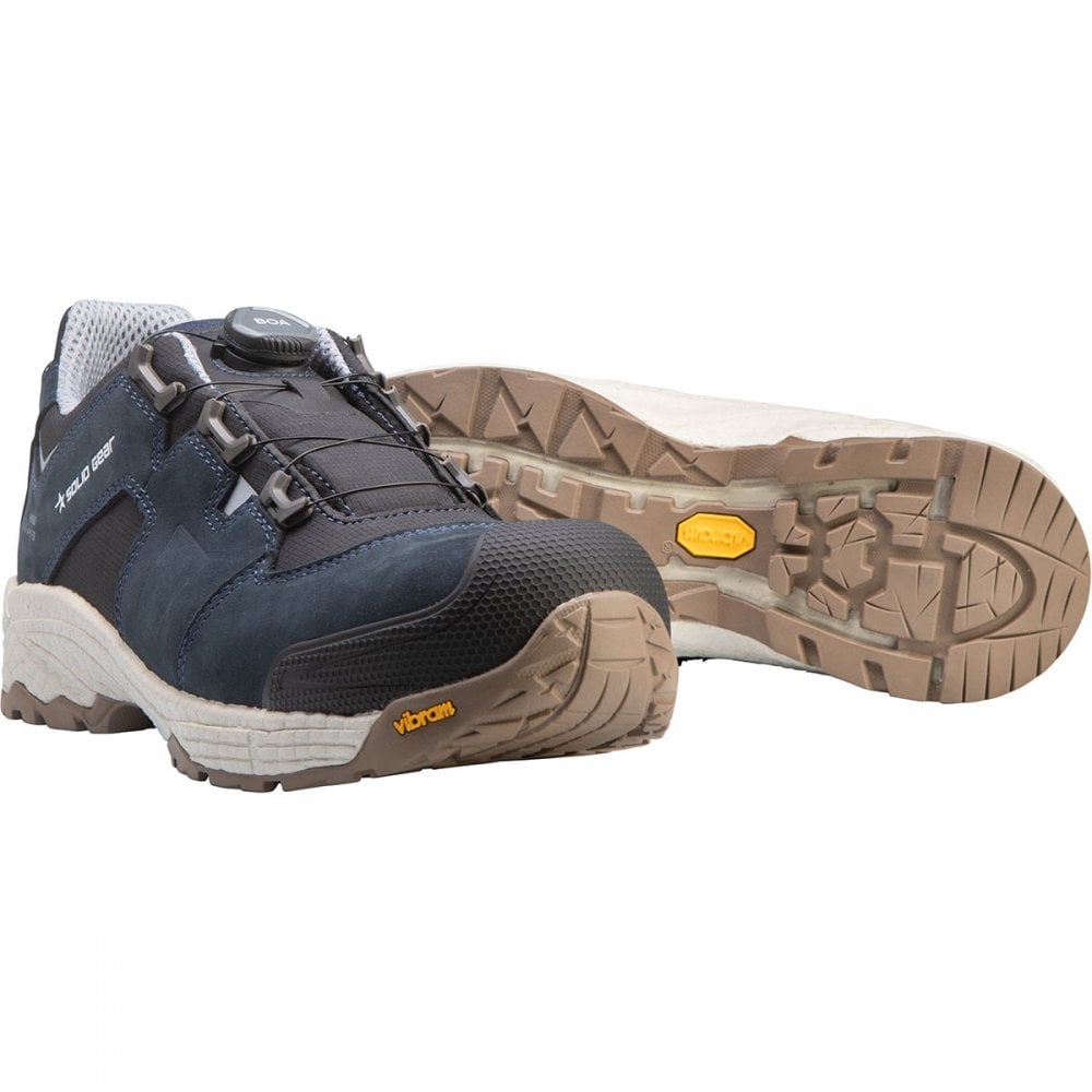 Solid Gear SG80017 Vapor 3 Explore S3S Safety Shoe UK9 - EU43 - US10 Blue/Black *One Size Only - Outlet Store*