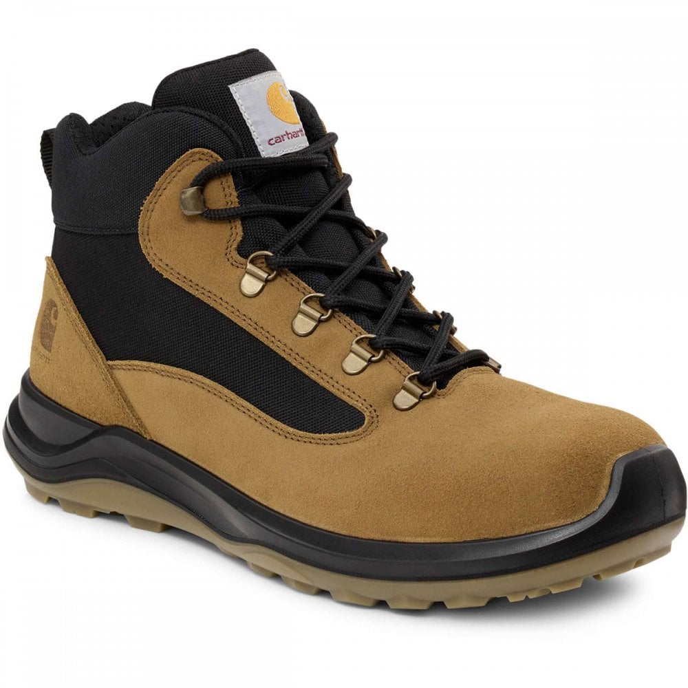 400018 Belmont Rugged S3L Water Resistant Safety Boot UK6.5 - EU40 - US7.5 Carhartt Brown *One Size Only - Outlet Store*