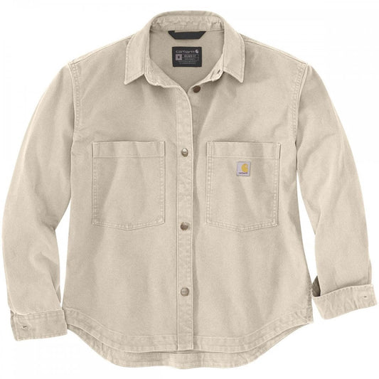 106621 Womens Heavyweight Duck Overshirt