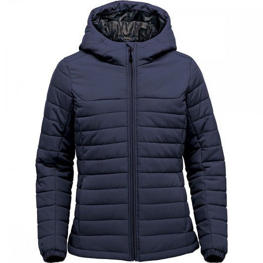 QXH-1W Womens Nautilus Quilted Hooded Jacket