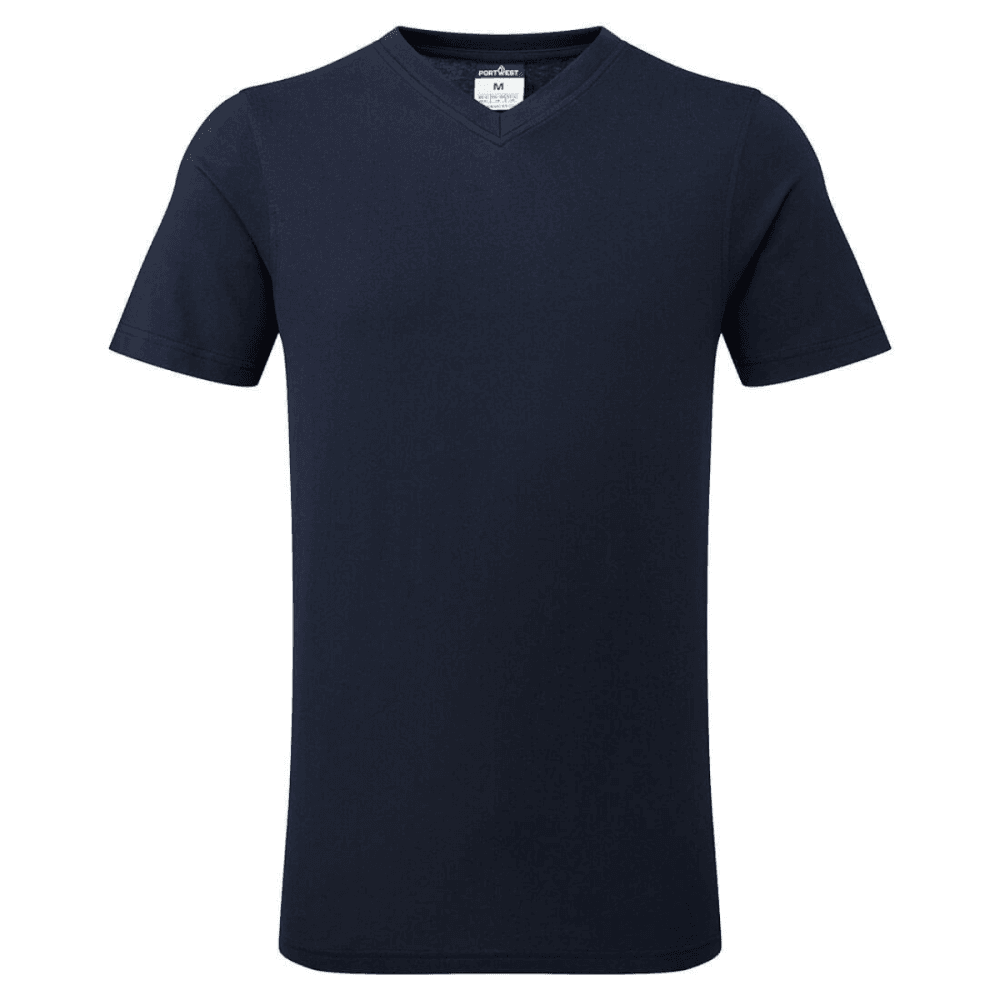 B197 V-Neck Cotton T-Shirt