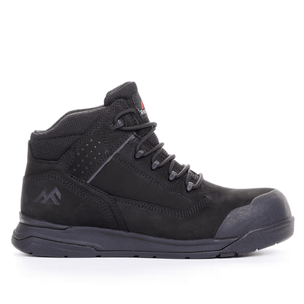 RF620 Anaheim Black Waterproof Safety Boot UK6 - EU39 - US7 Black *One Size Only - Outlet Store*