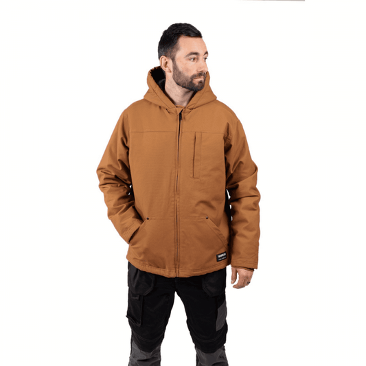 40685 Hooded Sherpa Lined Jacket