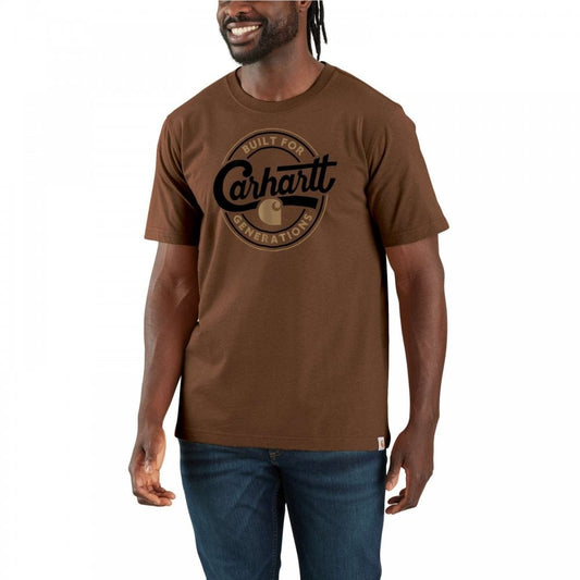 107049 Relaxed Fit Lightweight Short-Sleeve Script Graphic T-Shirt