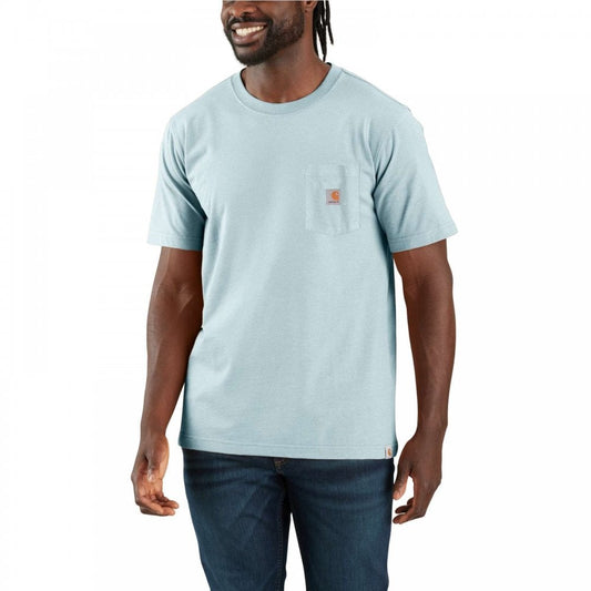 107269 Tk7269 Mens Relaxed Fit Heavyweight S/S Outdoor Graphic T-Shirt
