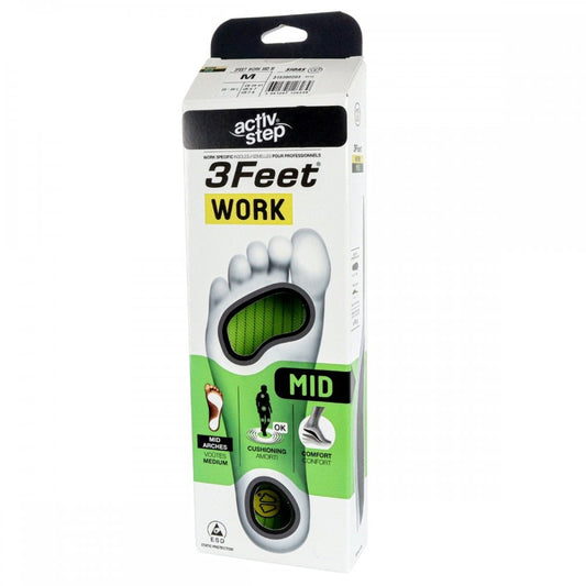 Sidas 3Feet Work Footbeds Mid