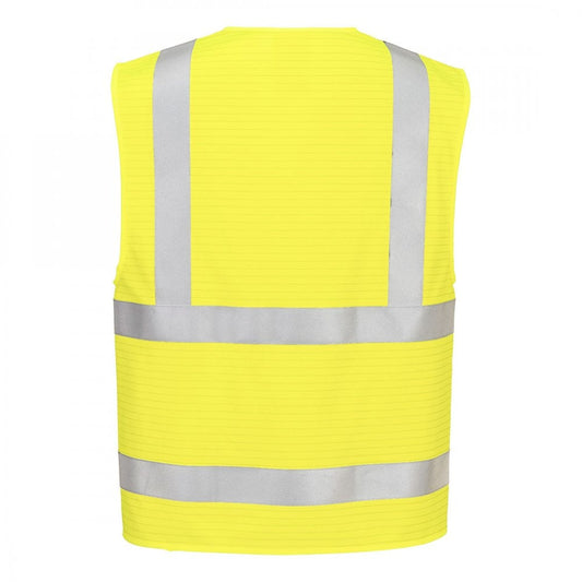 FR615 Bizflame Hi-Vis FR Zip Vest