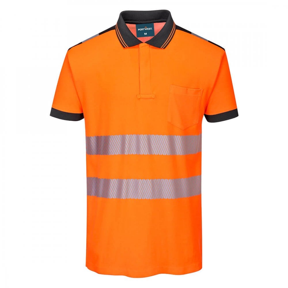 PW317 PW3 Hi-Vis Polo Shirt S/S