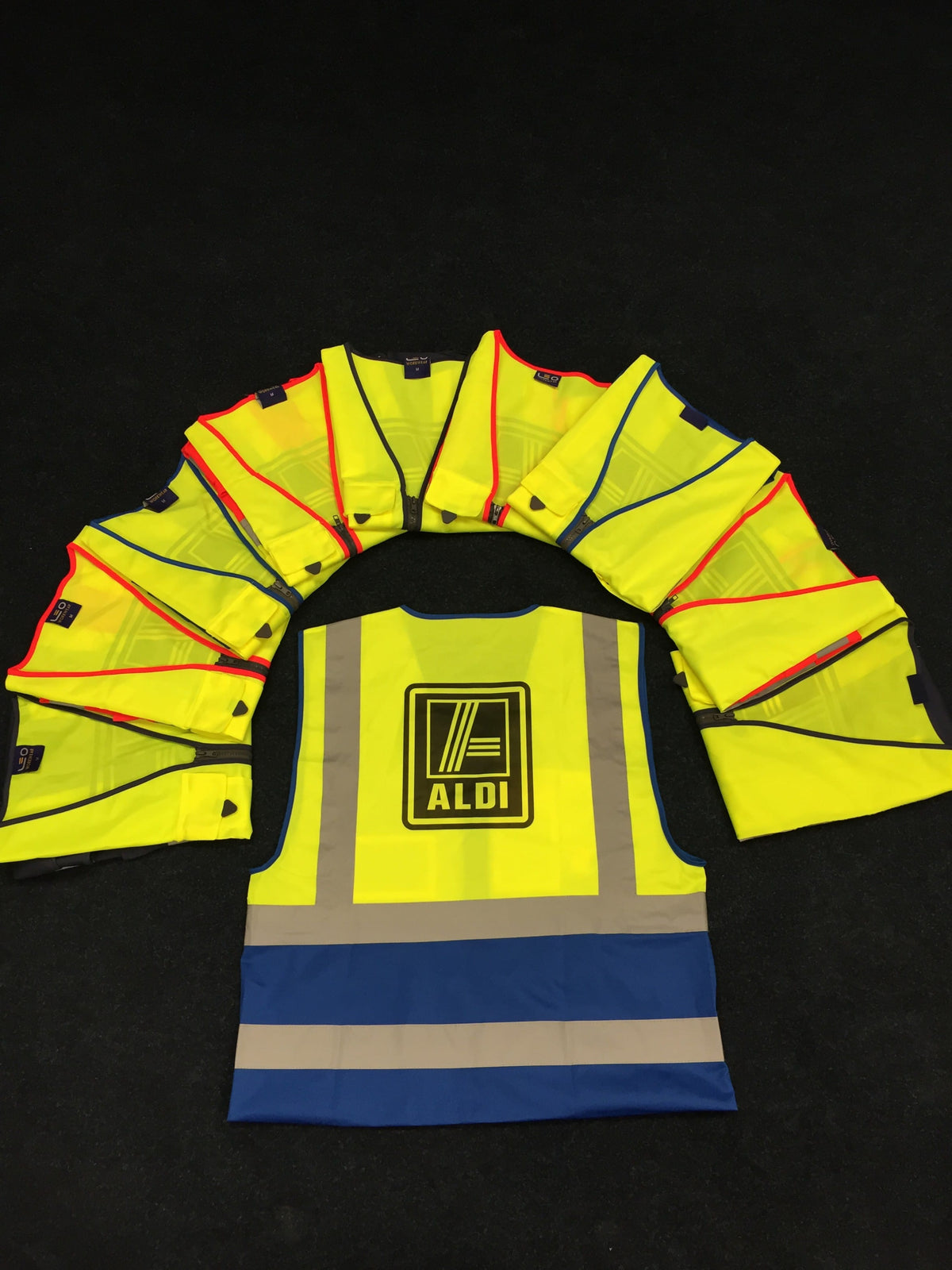 Hi Vis Clothing, badged and ready to go