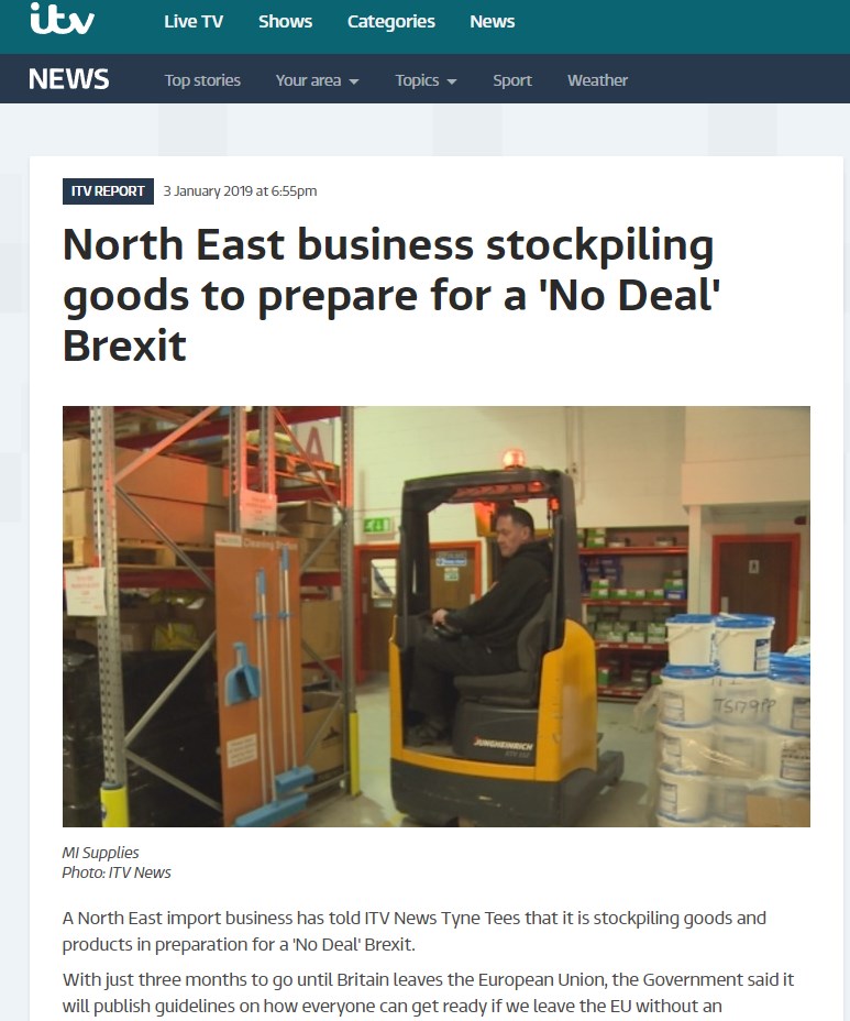 ITV feature on MI - full report