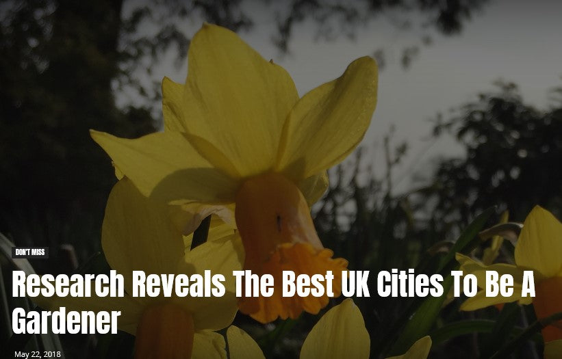 Research Reveals The Best UK Cities To Be A Gardener