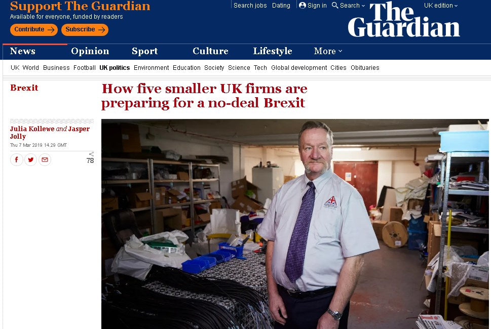 MI in The Guardian