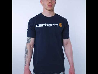103361 Core Logo T-Shirt Short Sleeve Relaxed Loose Fit
