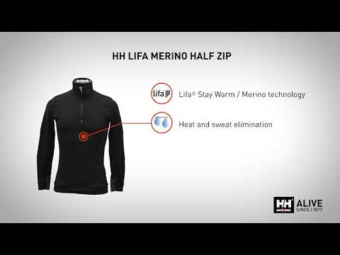 75107 HH Lifa Merino Half Zip
