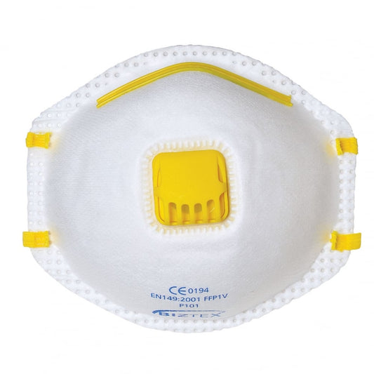 P1V Valved Disposable Respirator Mask Pack 10