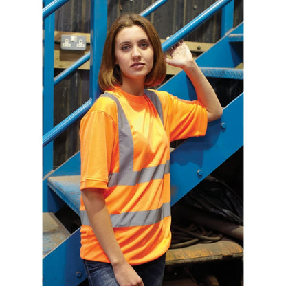 HVJ410 Hi Visibility Short Sleeve T-Shirt