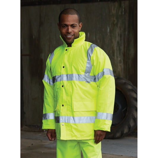 HVP305-3M Hi-Vis Contractor Jacket