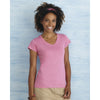 64V00L Ladies' Soft Style V-Neck T-Shirt