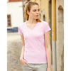 61398 Lady-Fit Valueweight V-Neck T-Shirt