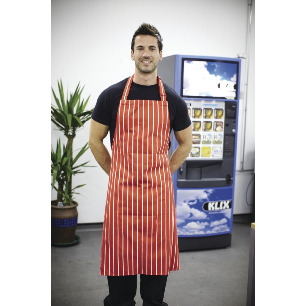 DP85 Cotton Striped Butchers Apron