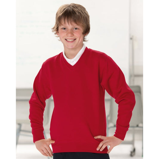 Jerzees Schoolgear 272B V-Neck Sweatshirt
