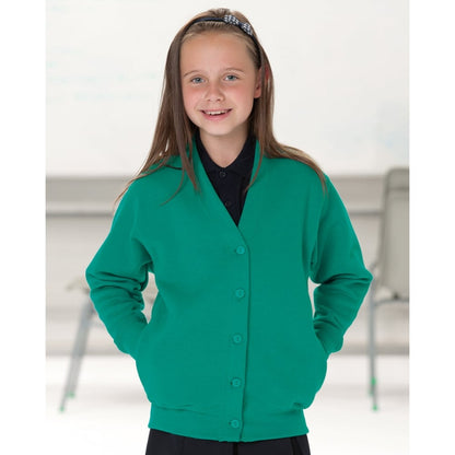 Jerzees Schoolgear 273B Sweatshirt Cardigan