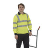 HVJ310-3M Hi Visibility Long Sleeve Polo Shirt
