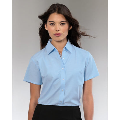 933F Ladies' Short Sleeve Easy Care Oxford Shirt