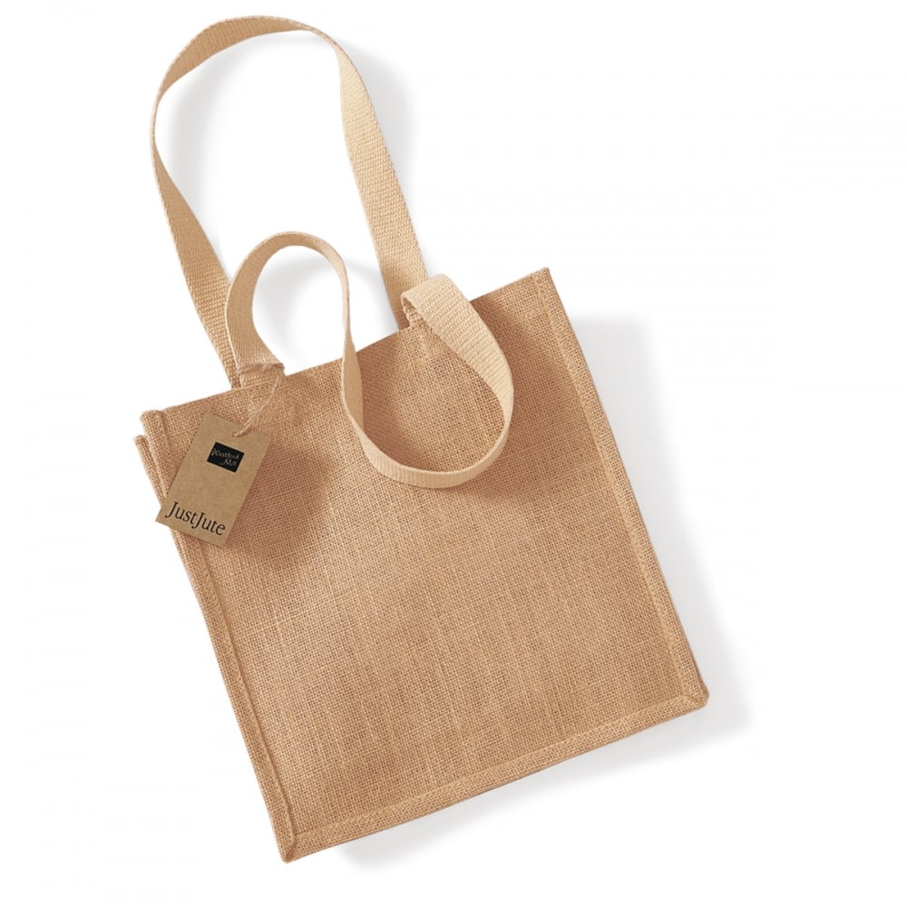 Westford Mill W406 Jute Compact Tote