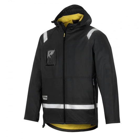 8200 Rain Jacket, PU Black M *One Size Only - Outlet Store*