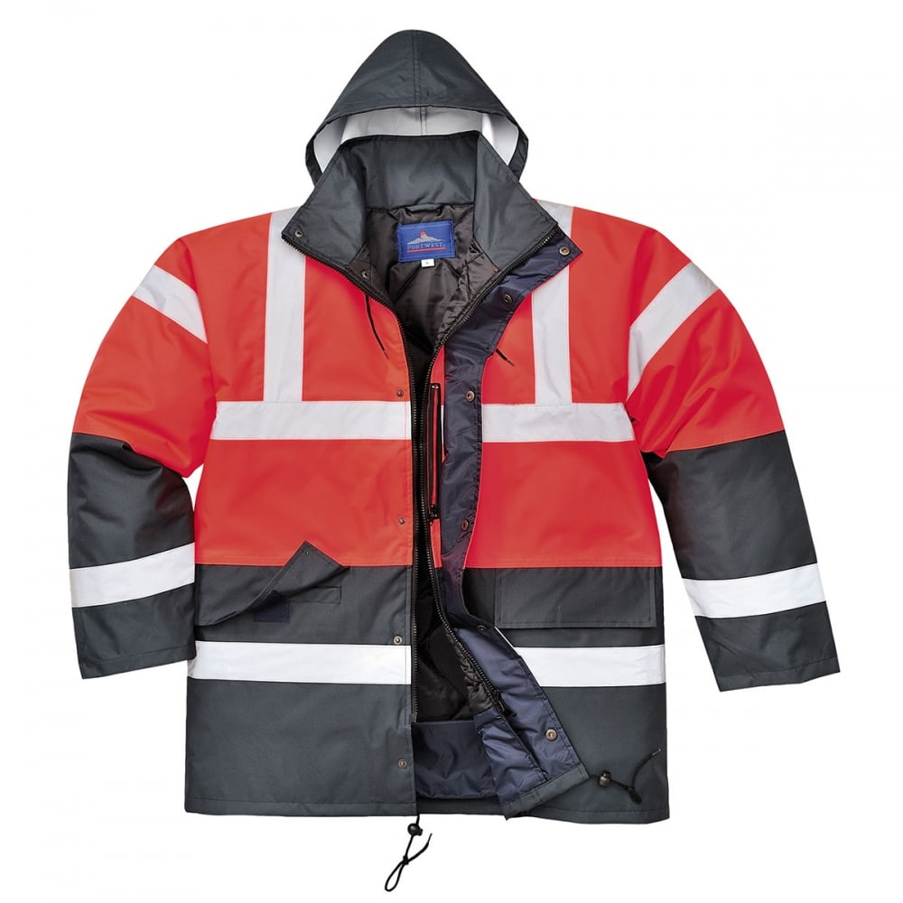 Contrast Traffic Jacket