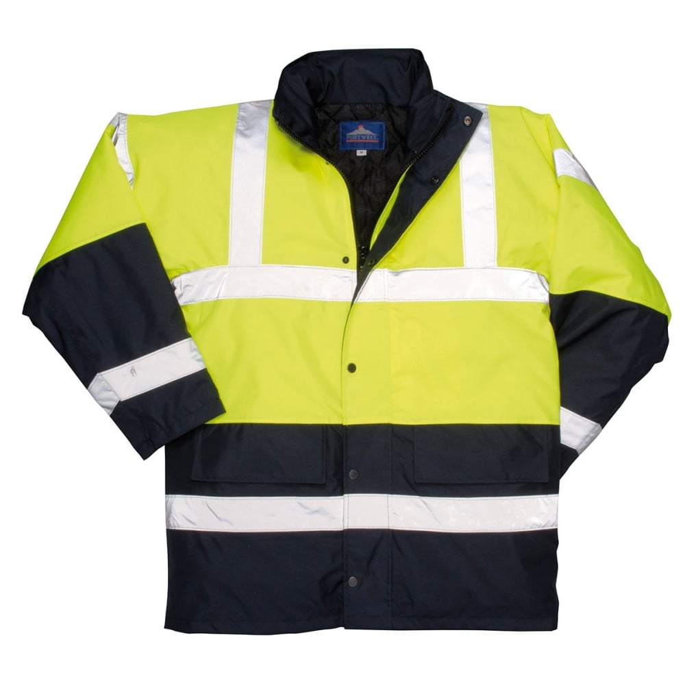 Contrast Traffic Jacket