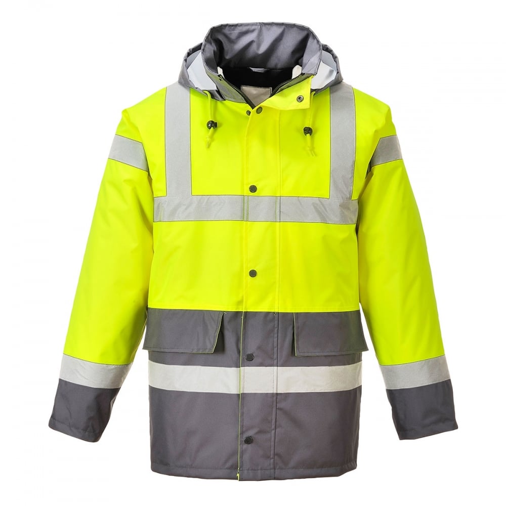 Contrast Traffic Jacket