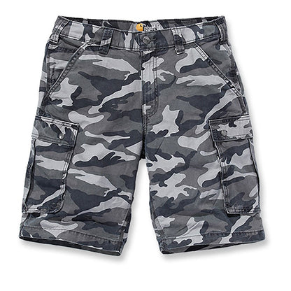 100279 Rugged Cargo Summer Camo Shorts - Snug fitted style